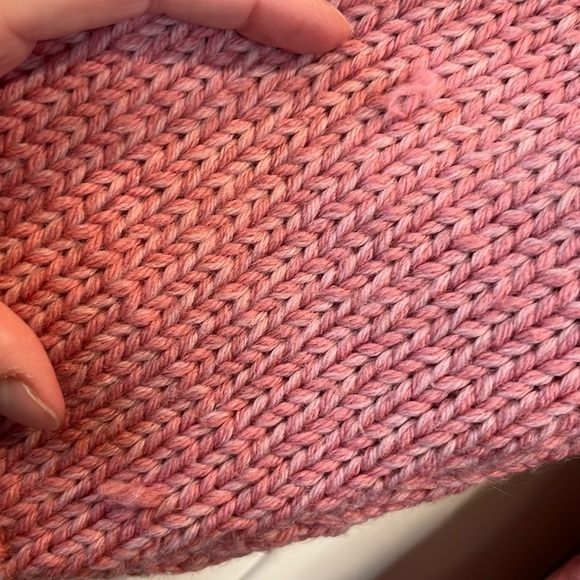 Handmade vintage sweater quilted front folksy boho hippie artsy patchwork M/L - Picture 11 of 14